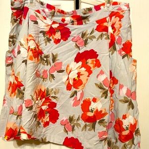Old Navy floral skirt
